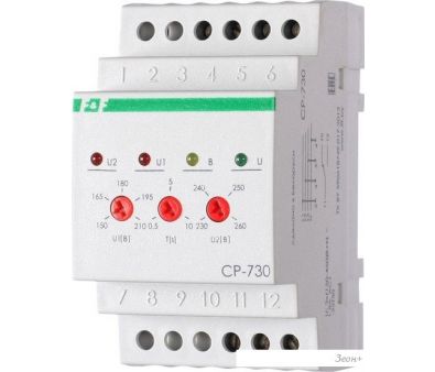 Реле напряжения Евроавтоматика F&F CP-730 EA04.009.004
