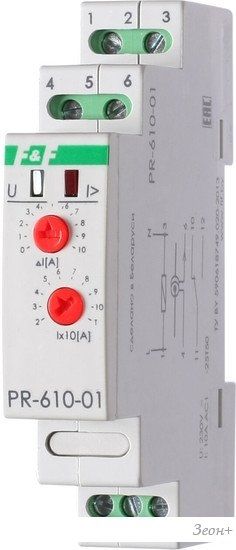 Реле напряжения Евроавтоматика F&F PR-610-01 EA03.004.001
