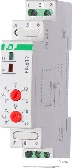 Реле тока Евроавтоматика F&F PR-617 EA05.001.001
