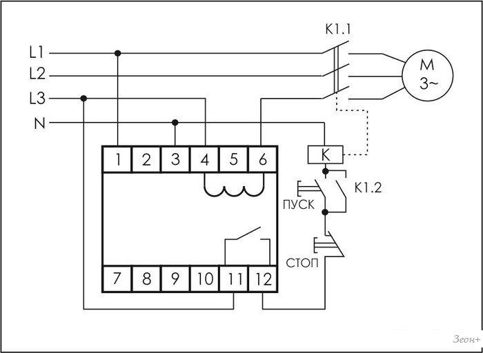Реле тока Евроавтоматика F&F PR-617-01 EA05.001.002