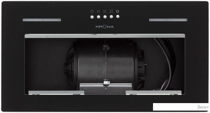 Кухонная вытяжка Krona Wermut 600 DN Black PB (черный)