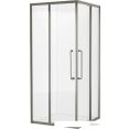Душевой уголок Cezares RELAX-304-A-2-90-C-GM (оружейная сталь)