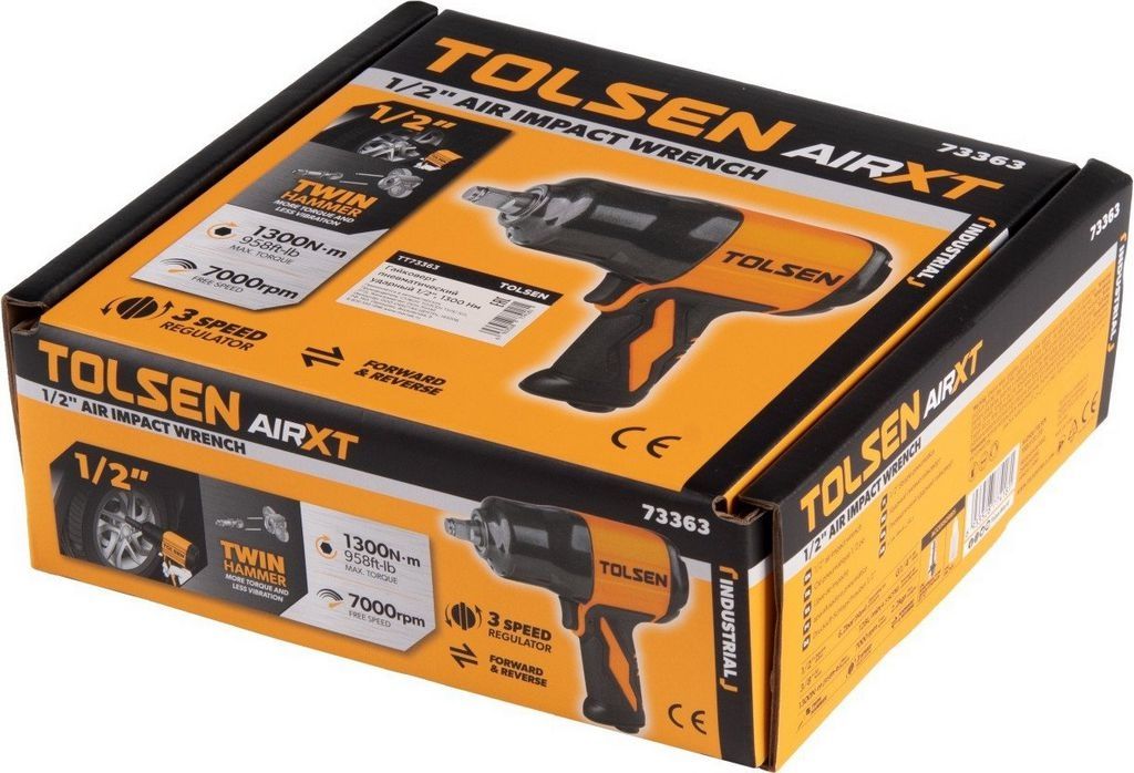 Пневматический гайковерт Tolsen TT73363