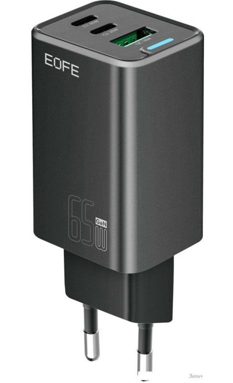 Сетевое зарядное EOFE E603 (черный)