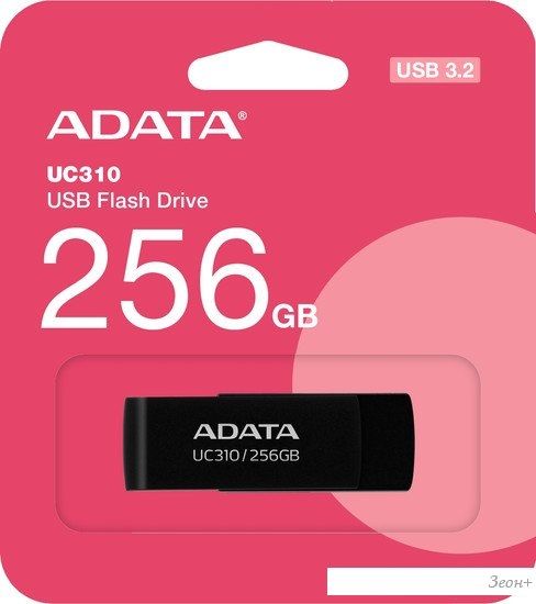 USB Flash ADATA UC310-256G-RBK 256GB (черный)