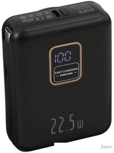 Внешний аккумулятор EOFE G108 10000mAh (черный)