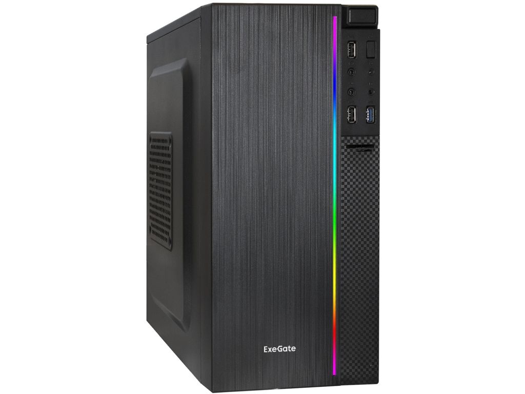 Корпус ExeGate mEVO-9302-RGB 450W EX297475RUS