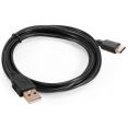 Кабель ExeGate EX-CC-USB2-AMCM-3.0 USB Type-A - USB Type-C (3 м, черный)