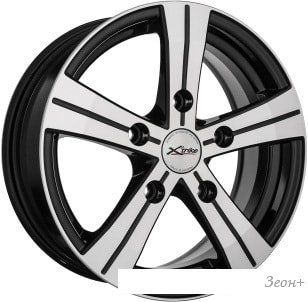   X'trike X-121 15x6" 5x139.7 DIA 98 ET 40 BK/FP
