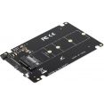 Адаптер ExeGate EXE-527 M.2 B key - 2.5" SATA