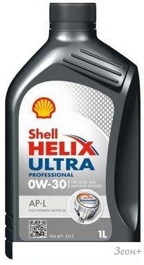 Моторное масло Shell Helix Ultra Professional AP-L 0W-30 1л
