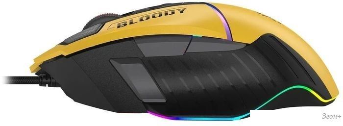 Игровая мышь A4Tech Bloody W95 Max Sports (желтый)