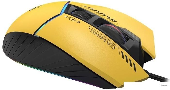 Игровая мышь A4Tech Bloody W95 Max Sports (желтый)