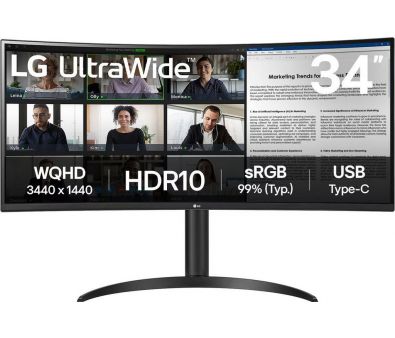  LG UltraWide 34WR55QK-B