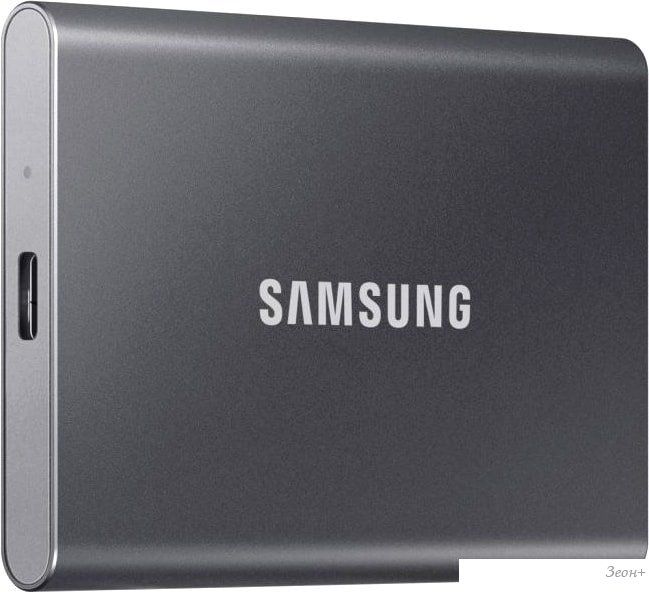 Внешний накопитель Samsung T7 4TB (серый)
