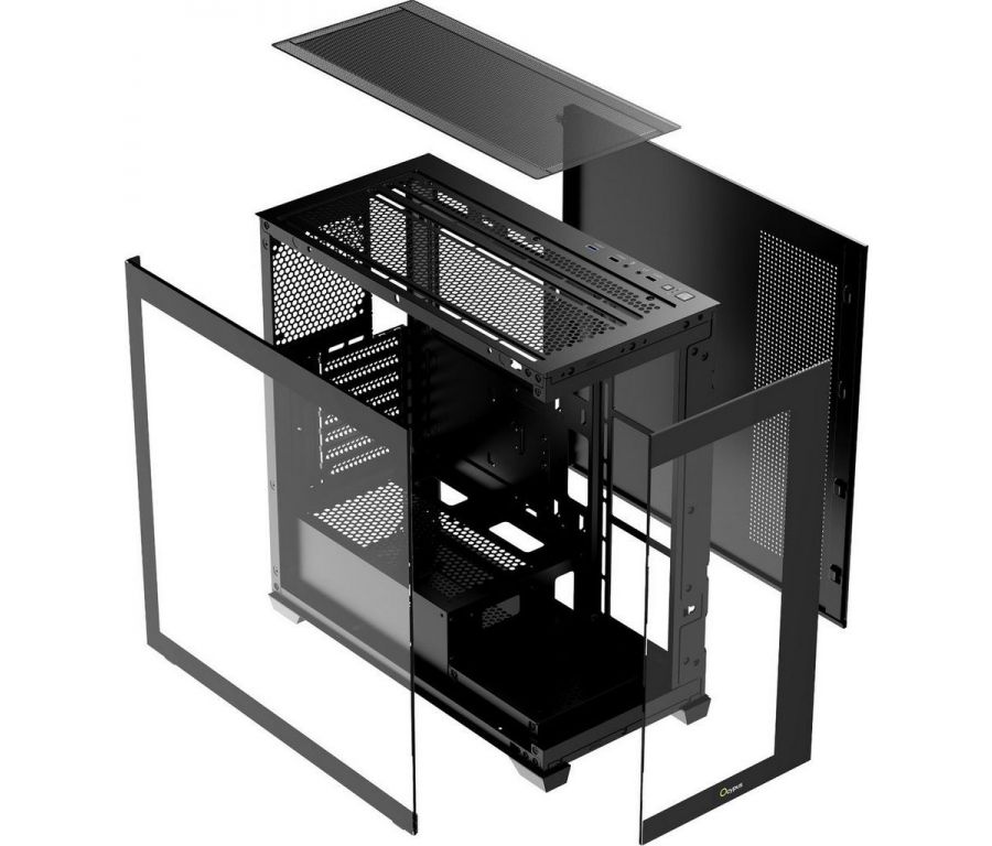 Корпус Ocypus Gamma C72 BK