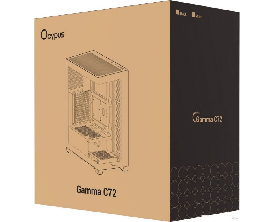Корпус Ocypus Gamma C72 BK