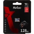 Карта памяти Netac microSDXC P500 Ultra 128GB