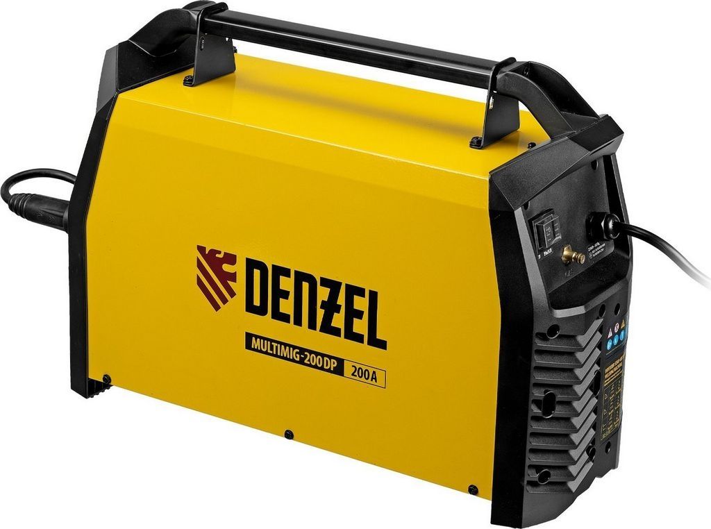 Сварочный инвертор Denzel MultiMIG-200DP Synergy Double Pulse