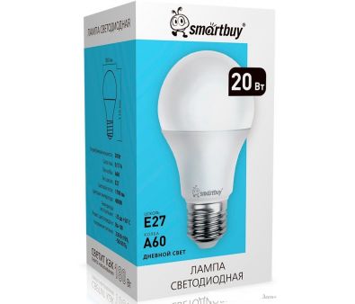   SmartBuy A60 E27 20 4000 SBL-A60-20-40K-E27