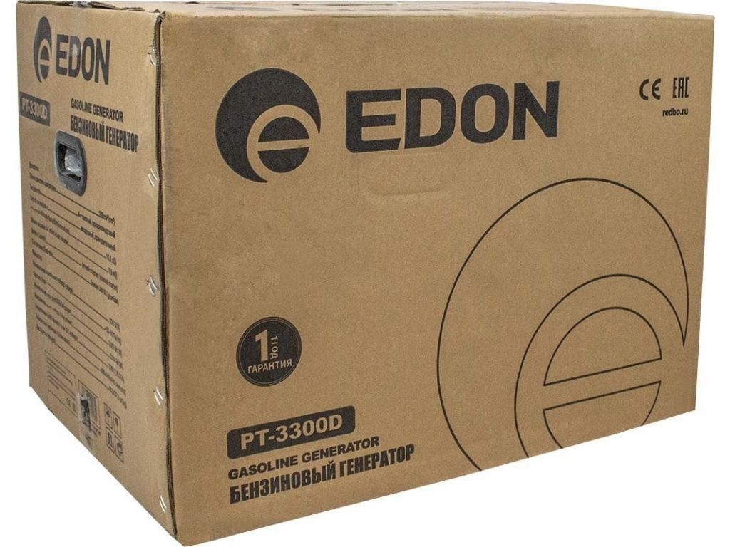 Бензиновый генератор Edon PT-3300D