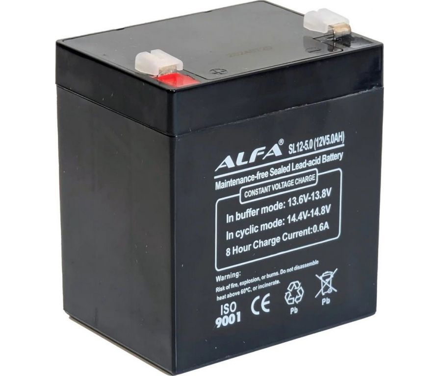 Аккумулятор для ИБП ALFA SL12-5 (12V-5Ah)