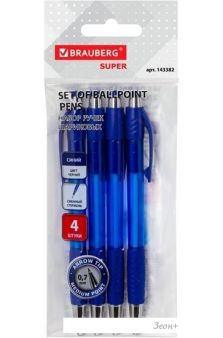   BRAUBERG Super 143382 (4 .)