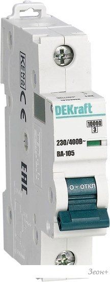 Выключатель автоматический DEKraft 13149DEK