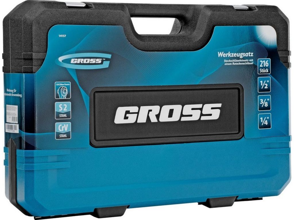 Универсальный набор инструментов GROSS 14157 (216 предметов)