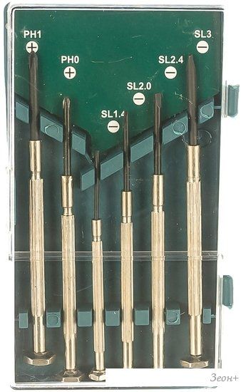 Набор отверток прецизионных FIT 56136 (6 предметов)