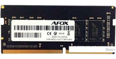   AFOX 16GB DDR4 SODIMM PC4-21300 AFSD416FS1P