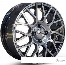   X'trike X-132 15x6" 4x100 DIA 60.1 ET 46 HSB/FP