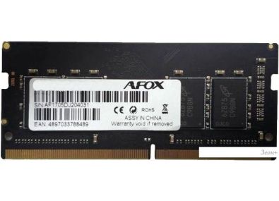   AFOX 8GB DDR4 SODIMM PC4-21300 AFSD48FH1P