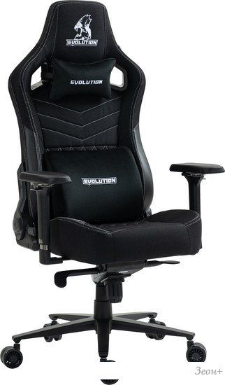 Кресло Evolution Nomad PRO (черный/белый)