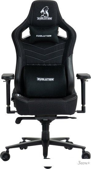 Кресло Evolution Nomad PRO (черный/белый)