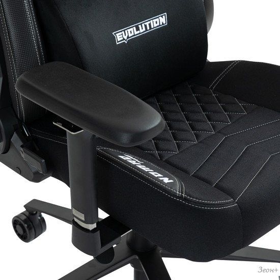 Кресло Evolution Nomad PRO (черный/белый)