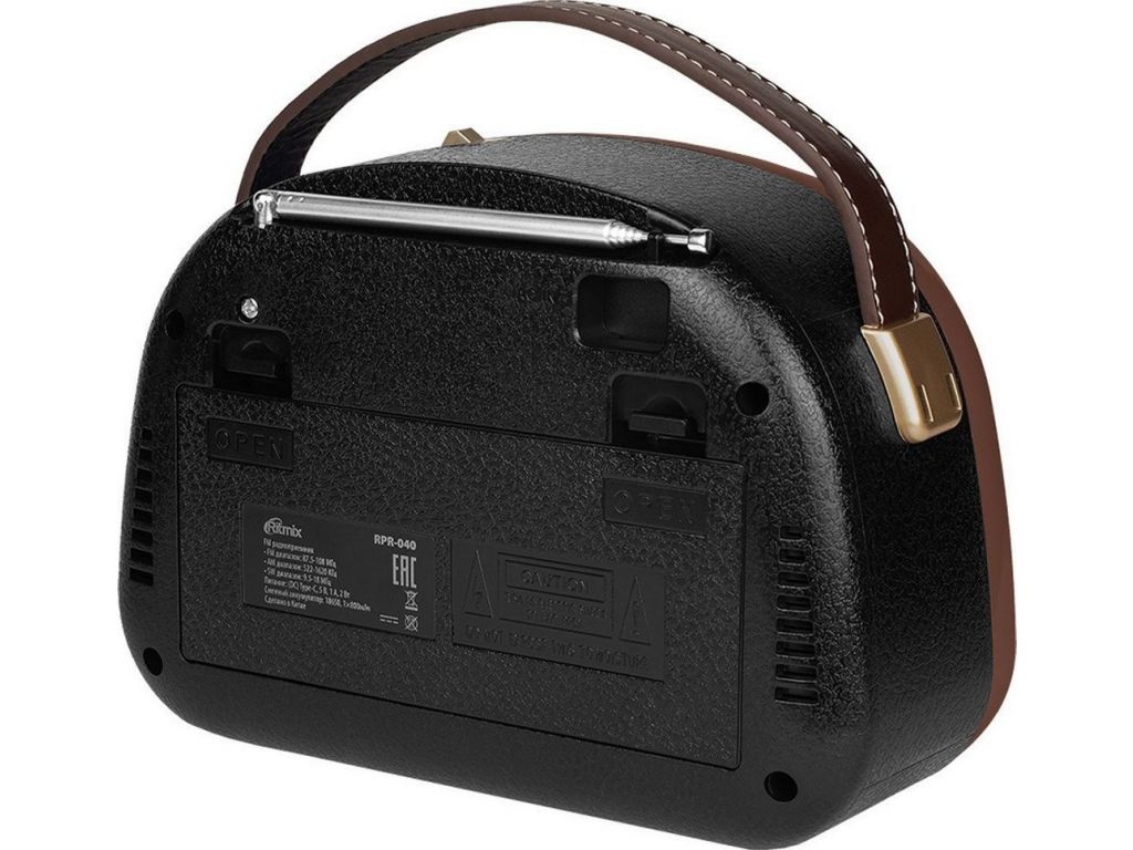 Радиоприемник Ritmix RPR-040 (шоколадный)