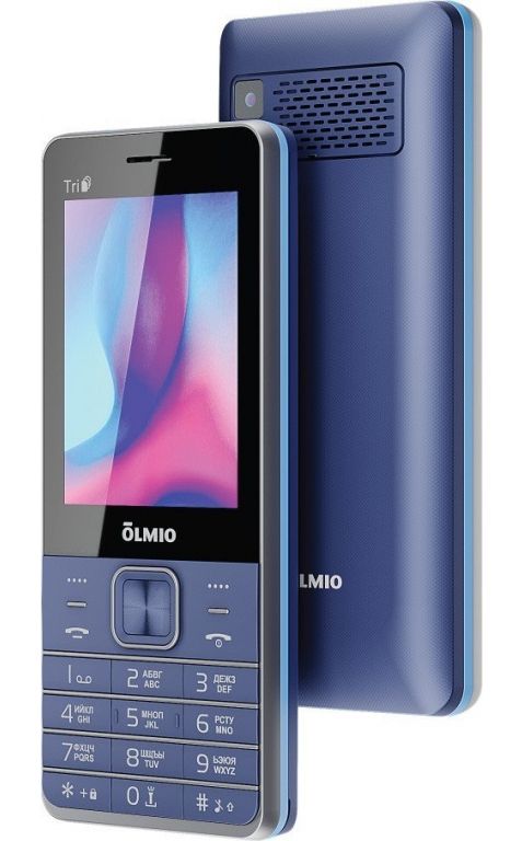Телефон Olmio M30 (синий)