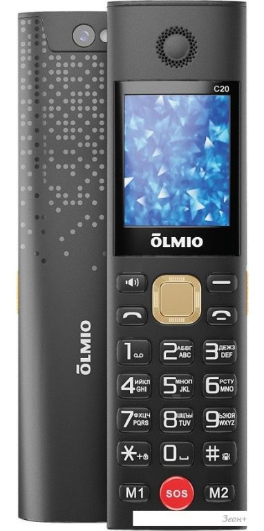 Телефон Olmio C20 (черный)