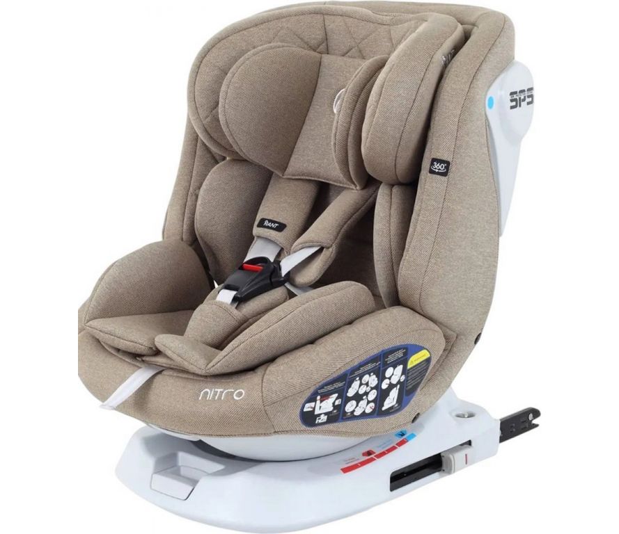 Детское автокресло Rant Nitro Isofix UB619 (бежевый)