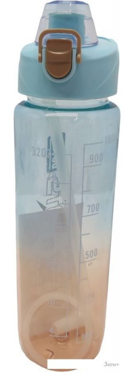 Бутылка для воды Sundays Bottle (1л, голубой)