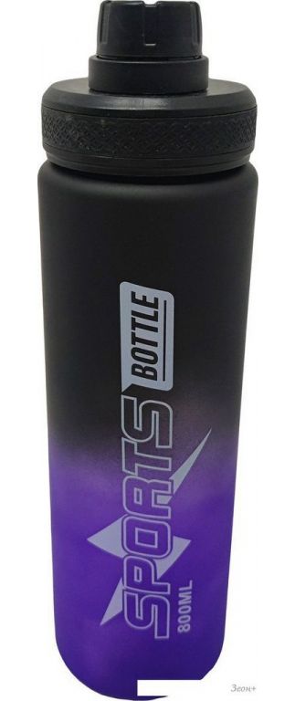 Бутылка для воды Sundays Bottle (0.8л, фиолетовый)