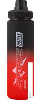 Бутылка для воды Sundays Sports Bottle (0.8л, красный)