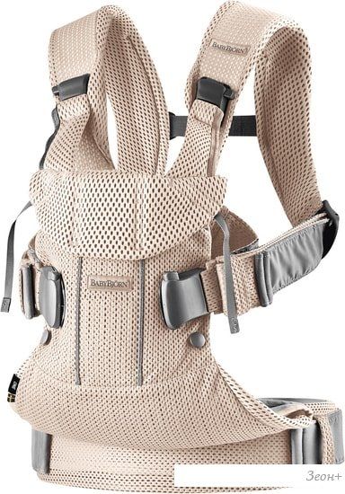 Рюкзак-переноска BabyBjorn One Air Mesh (жемчужно-розовый)