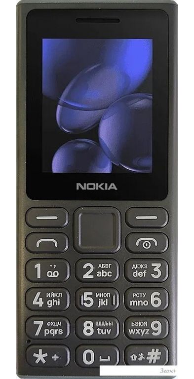 Кнопочный телефон Nokia 108 4G (2024) Dual SIM TA-1627 (черный)