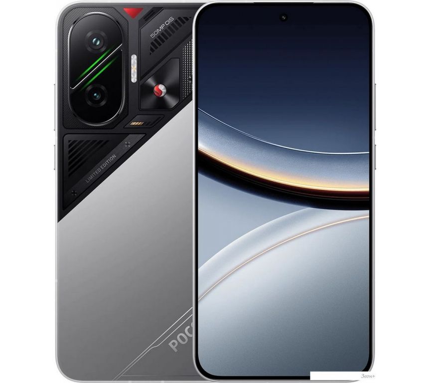 Телефон POCO F7 12GB/512GB международная версия (серебристый)
