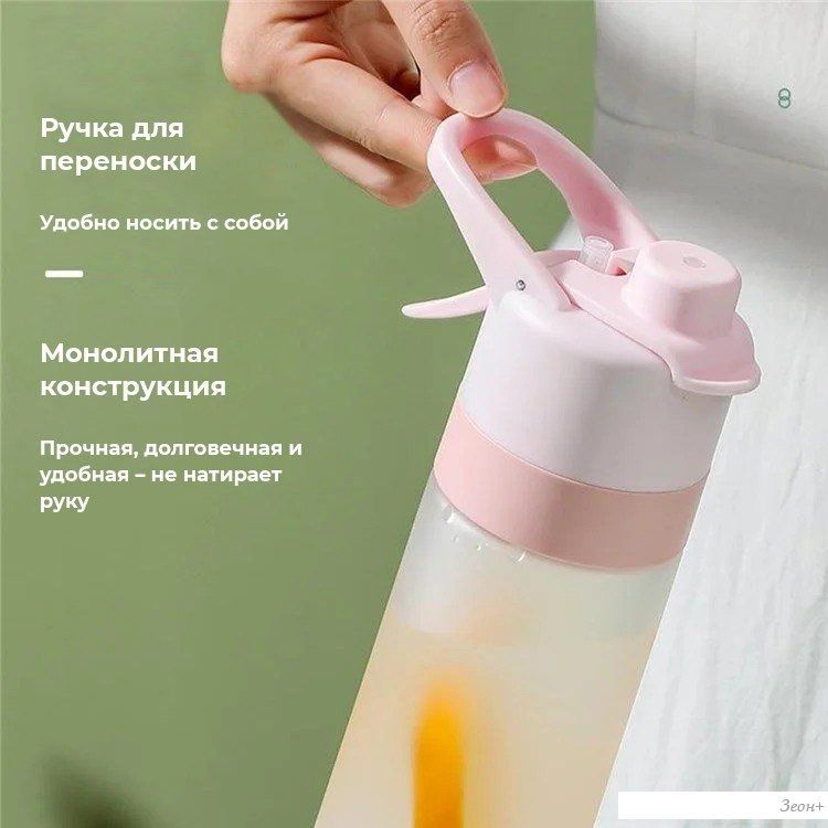 Бутылка для воды Sundays 6337001336D (0.65л, белый)