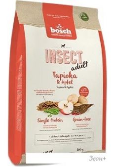 Сухой корм для собак Bosch HPC Insect Adult Tapioca & Apples (с тапиокой и яблоком) 10 кг