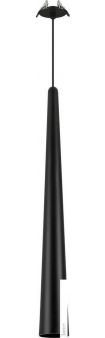 Подвесная люстра Arlight SP-STIRIA-L600-R76-5W Warm3000 BK 36deg 054460