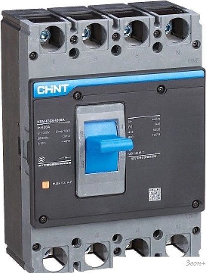 Выключатель автоматический Chint NXM-1000S3Р 800A 50кА 844280